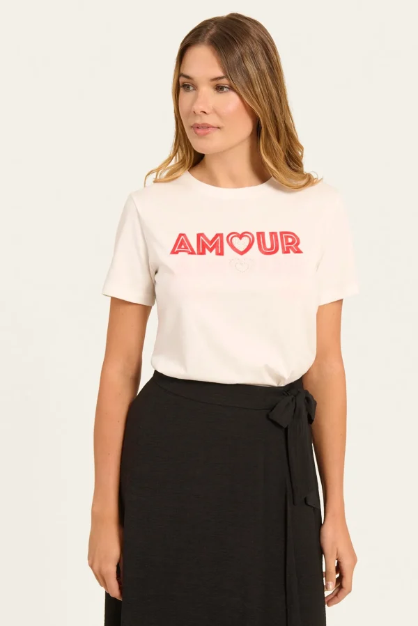 NAF NAF T-shirt Amoureuse